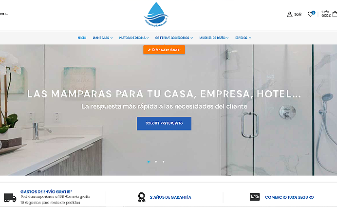 Proyecto Tienda Online Edrian Vision Desarrollador Web