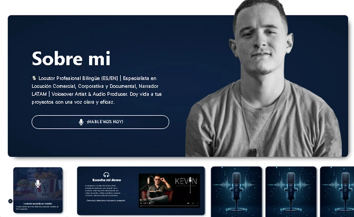 Proyecto Portafolio Web Edrian Vision Desarrollador Web Wordpress