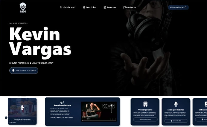 Proyecto Portafolio Web Edrian Vision Desarrollador Web Wordpress