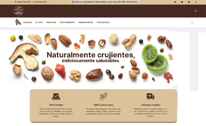 Proyecto Ecommerce Personalizado Edrian Vision Wordpress